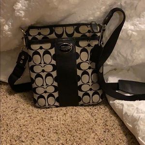 Barley used coach purse